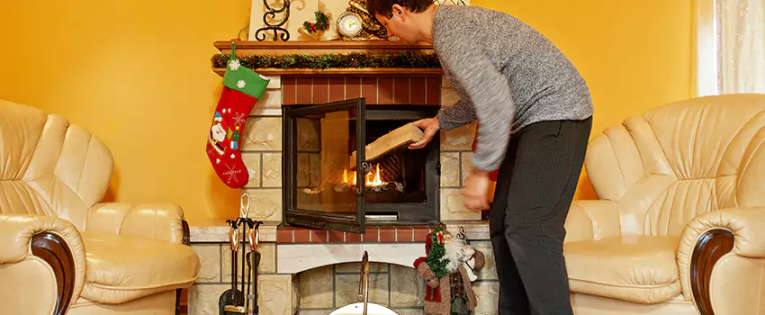 Gas to Wood-Burning Fireplace Conversion Services in Northdale, Florida