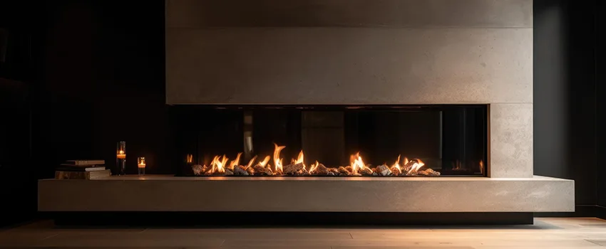 Gas Fireplace Ember Bed Design Services in Northdale, Florida