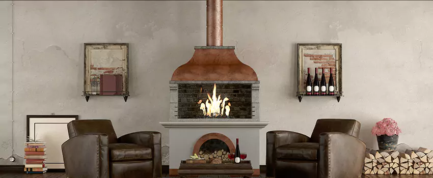 Thelin Hearth Products Providence Pellet Insert Fireplace Installation in Northdale, FL